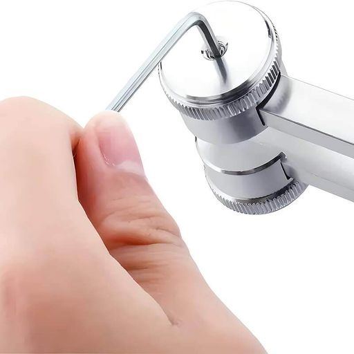 Камертон Tuning Fork - 128Гц з резонаторною насадкою та підставкою, з алюмінієвого сплаву (1891930)