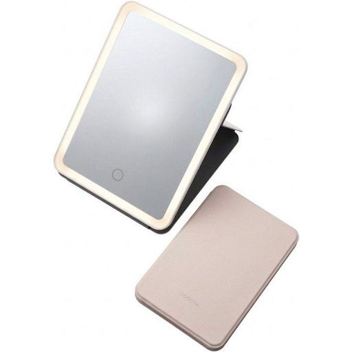 Зеркало для макияжа DOCO Daylight Portable Flat Mirror Pro Pink (FM008P) [162477] (1892112)