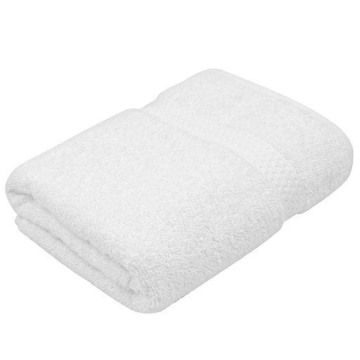Рушник банний Home Line махровий 70х140 см білий 100% бавовна (687440) (1892409)
