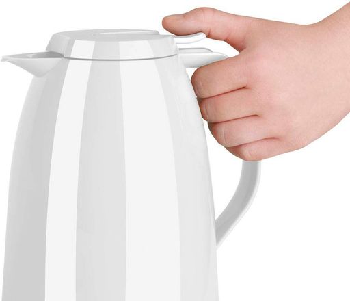 Термос для напоїв Tefal Mambo, 1500 мл, пластиковий, скляний, білий. (633490) (1892996)