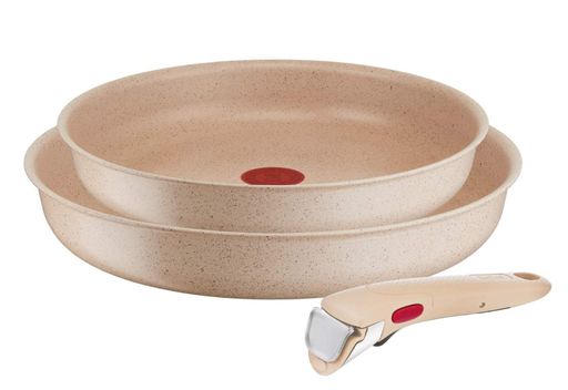 Набір сковорідок Tefal Ingenio Delight, 3 предмети, алюміній та бакеліт. (639453) (1893403)