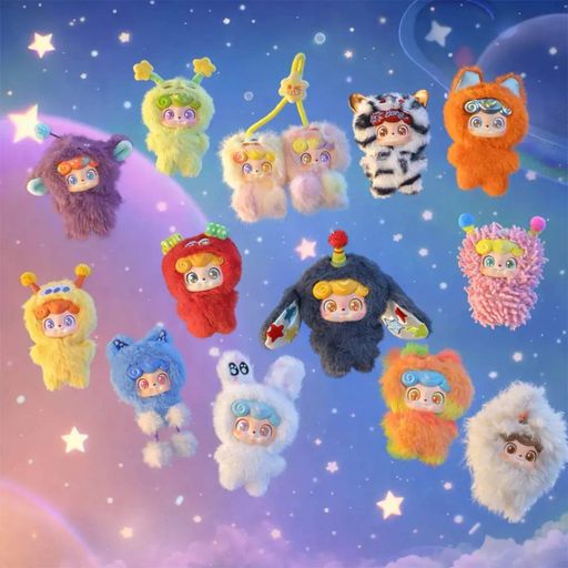 Колекційна м'яка іграшка-сюрприз з кільцем Pop Top Jotoys Q.Kid Космо-хвилі (JO-2025044) (1895191)