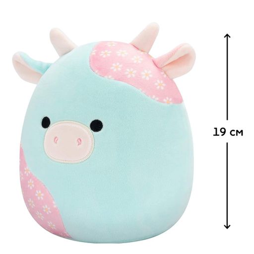 М'яка іграшка Squishmallows М’ятна пастельна корівка 19 см, SQER01209 (1895332)
