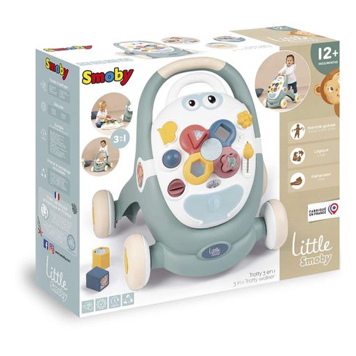 Навчально-ігровий центр Smoby Little 3-в-1 зі знімною панеллю, 140304 (1895538)