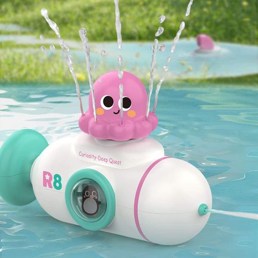 Іграшка для ванни Babyhood Водяний пістолет білий YB1742W (1895792)