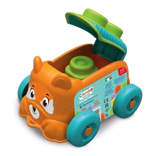 Машинка з конструктором Clementoni Sensory Fox Soft Clemmy, 17904.10 (1896018)