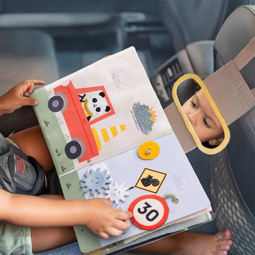 Розвиваючий центр для автомобіля Taf Toys Квітуча фантазія Книга мандрівника (13825) (1896092)