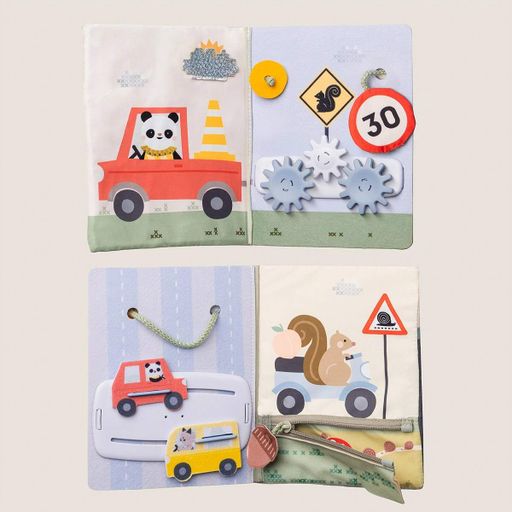 Розвиваючий центр для автомобіля Taf Toys Квітуча фантазія Книга мандрівника (13825) (1896092)
