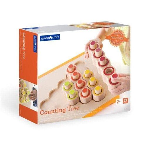 Дерев'яний сортер Guidecraft Manipulatives Рахункове дерево (G6903) (1896235)