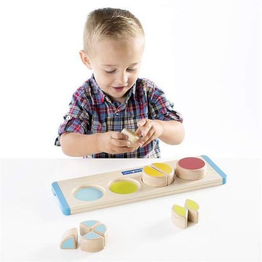 Дерев'яний пазл-сортер Guidecraft Manipulatives Сектори круга (G6739) (1896258)