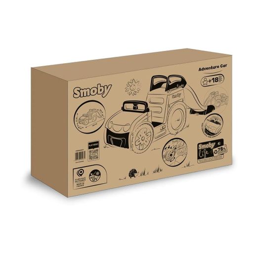 Ігровий центр Smoby Life Adventure car, 7600840207 (1896550)