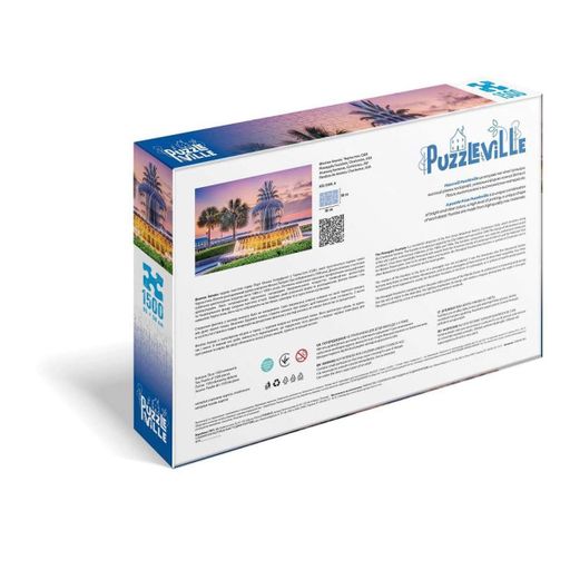 Пазл PuzzleVille Фонтан Ананас, Чарльстон, США 1500 ел (1896910)