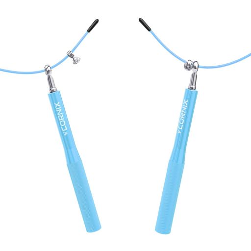 Скакалка скоростная для кроссфита Cornix Speed Rope XR-0153 Sky Blue (1897021)