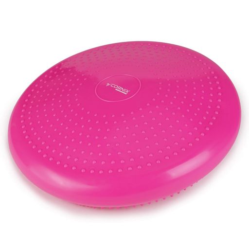 Балансувальна подушка-диск Cornix 33 см (сенсомоторна) масажна XR-0055 Pink (1897260)