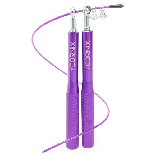 Скакалка скоростная для кроссфита Cornix Speed Rope XR-0159 Purp (1897448)