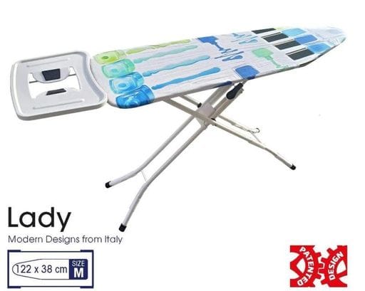 Гладильная доска Casa Si Lady 122x38 White/Blue Laquer (CS93574R267) (1897986)