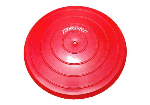Полусфера массажная киндербол EasyFit 15 см жесткая красная (EF-3002-R) (1898156)