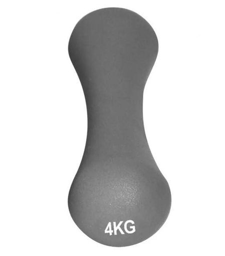 Гантель неопренова PowerPlay 4126 Spartacus 4 кг Серая 1 шт (PP_4126_4kg) (1898375)