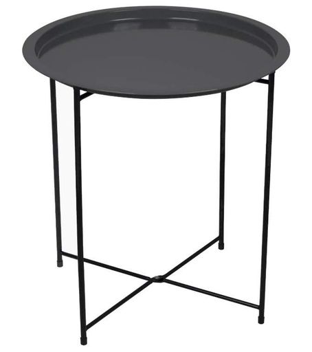 Стол Bo-Camp Harlem 46x46 cm Black (1404325) (1899105)