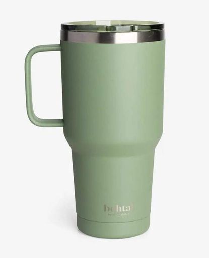 Термостакан SmartShake Bohtal с ручкой из нержавеющей стали Tumbler Green 900 мл (11281901) (1899403)
