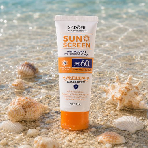 Солнцезащитный крем для лица Sadoer Sun Screen Anti Oxidant Protection Coverage, 40 г