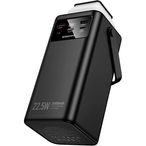 Внешний аккумулятор Borofone BJ65A High 50000mAh 22.5W Black [163281] (1904841)