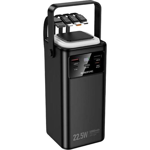 Внешний аккумулятор Borofone BJ65A High 50000mAh 22.5W Black [163281] (1904841)