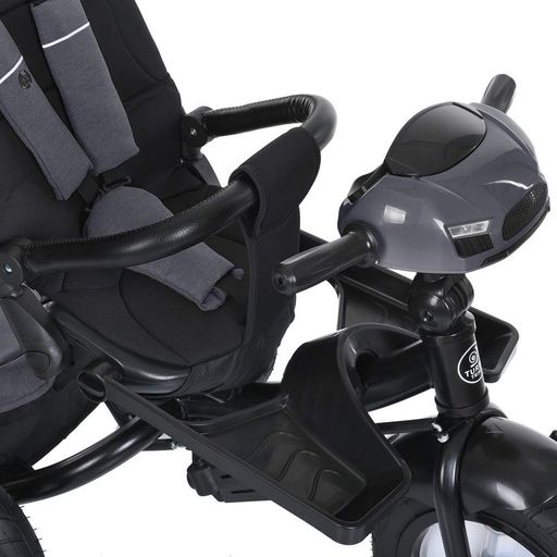 Велосипед трехколесный TURBOTRIKE MT 1007-2 с поворотным сиденьем Антрацит (1908006)