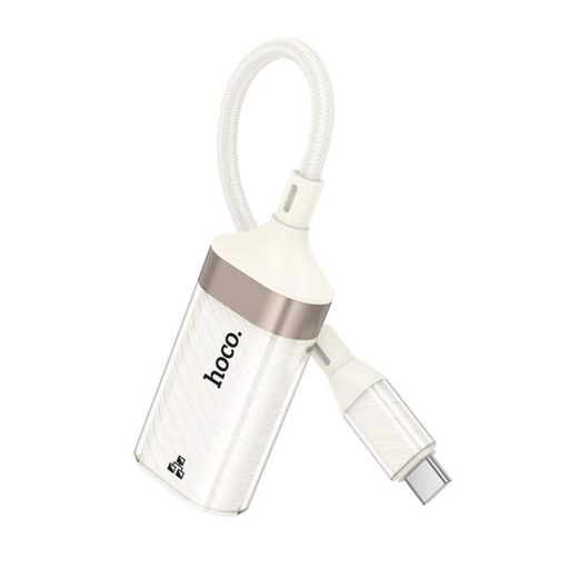 Адаптер переходник HOCO UA41B Crystal, Type-C to Ethernet RJ45 (100 Mbps) (1908014)