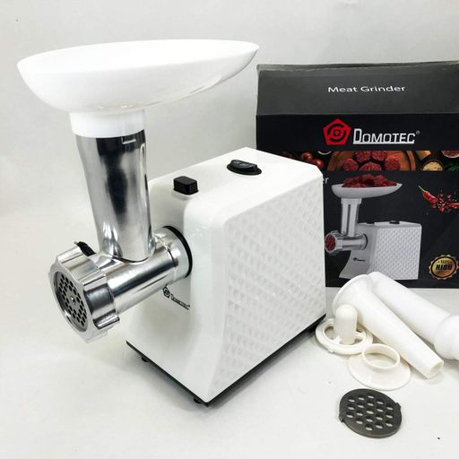 Электрическая Мясорубка Domotec R3391 2000W, Мощная компактная мясорубка для дома 3 в 1 (1908108)