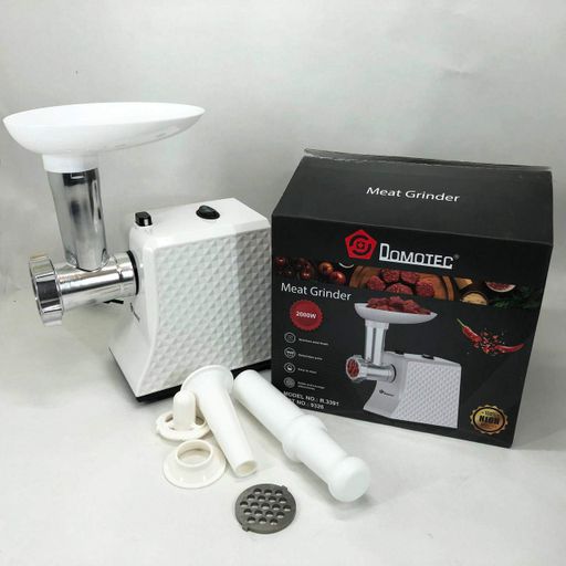 Электрическая Мясорубка Domotec R3391 2000W, Мощная компактная мясорубка для дома 3 в 1 (1908108)