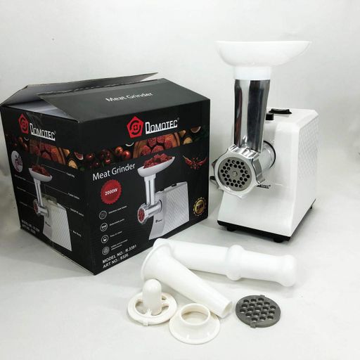 Электрическая Мясорубка Domotec R3391 2000W, Мощная компактная мясорубка для дома 3 в 1 (1908108)