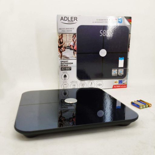 Весы напольные Adler AD 8187 Smart Black (1908109)
