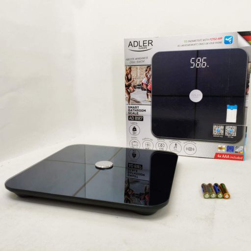 Весы напольные Adler AD 8187 Smart Black (1908109)