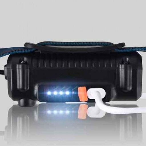 Фонарь налобный аккумуляторный BL-W690-LTS+SMD (белый/красный свет) с датчиком движения Type-C zoom (1908159)