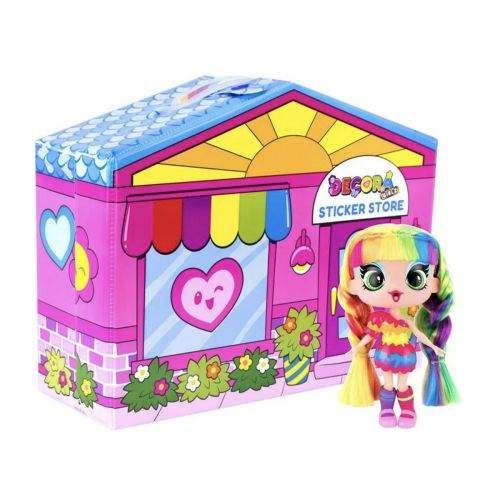 Игровой набор с куклой Decora - Дизайнерский магазин наклейок Комбинированный Разноцвет (247561) (1908325)