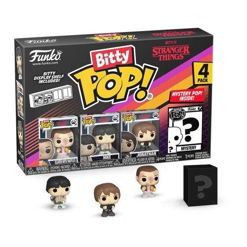 Набор игровых фигурок BITTY POP! серии "Странные чудеса" - одиннадцать (4 фигурки в асс.) Винил Разноцветный (288722) (1908338)