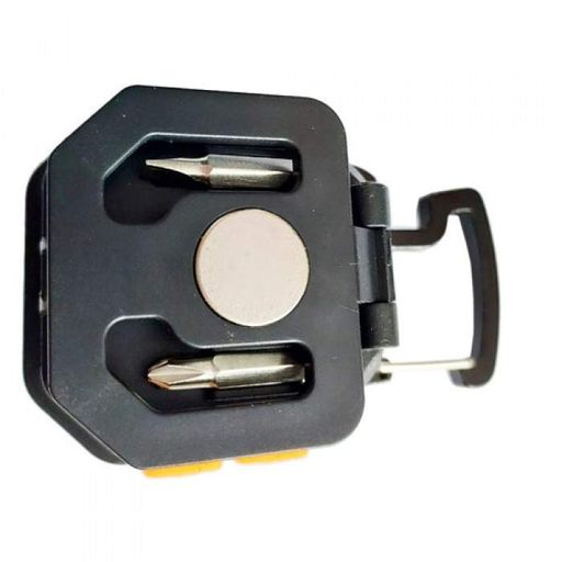 Фонарь MULTIFUNCTIONAL LL-201-COB ULTRA (white+yellow+red), multitool, Li-Ion аккум., зажигалка, магнит, карабин, отвертка (1908439)