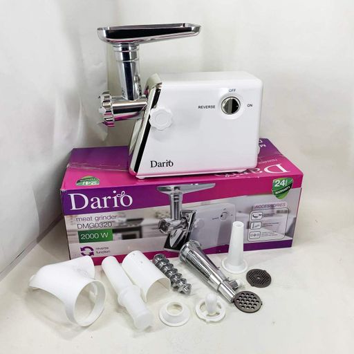 М'ясорубка електрична 2000Вт Dario DMG0320 White (1908862)