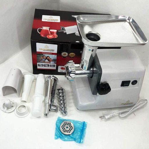 Мясорубка Crownberg CB-4212 с соковыжималкой, электромясорубка 2500W, мясорубка с металлическим редуктором (1908889)