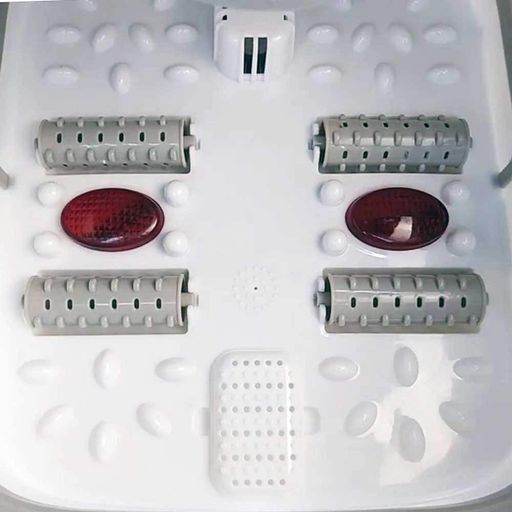 Массажер-ванночка для ног RIAS Footbath Massager RF-368Z складная 5L White-Grey (3_04549) (1918074)