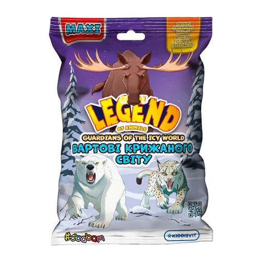 Дисплей стретч-іграшок серії Legend Of Animals Максі - Вартові Крижаного Світу (10 шт) (1919402)