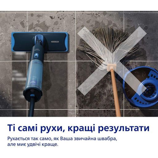 Электрошвабра Philips OneUp 3000 Series XV3101/01 [165114] (1920945)