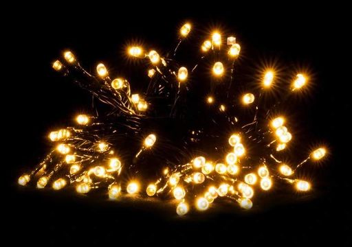 Гірлянда "Змійка", 19 м, "Luca Lighting", колір теплий білий (1921043)