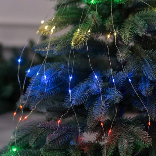 Гирлянда светодиодная конский хвост GarlandoPro 600LED Роса 20 линий 8 режимов 3м конский хвост гирлянда 1733013ML (1922501)