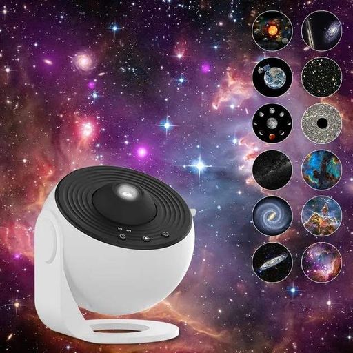 Проектор зоряного неба домашній планетарій Planetarium Galaxy 12 галактик 360 ° (1923071)