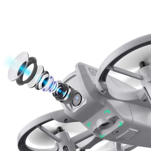 Мини дрон для фотосъемки с пультом 360° / Квадрокоптер с камерой CZ 39 Wi-Fi FPV, LED (1924664)