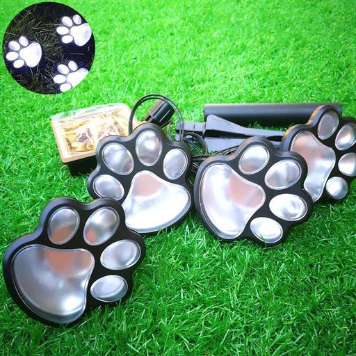 Светильник Solar Paw Print Lights на солнечной батарее 4 шт (1924760)