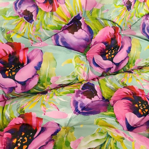 Матрас для качелей водоотталкивающий eGarden WATERCOLOR FLOWERS 170x110x8 стеганый (1931453)