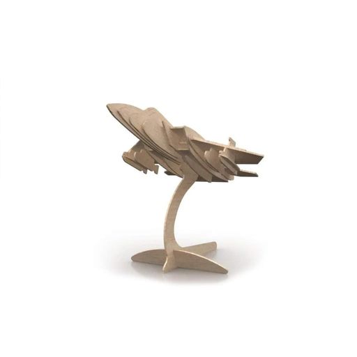 Самолет из дерева Woodcraft на подставке 36х29х26см (1932142)